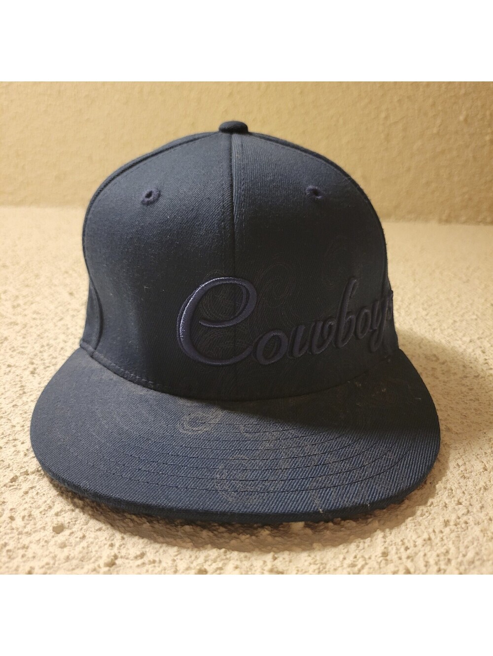 Navy Blue Dallas Cowboys Reebok Flex Fit NFL   Size Large/XL